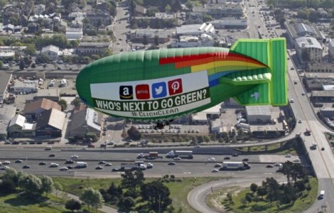 Raport Greenpeace: Amazon foloseste mai putin energia regenerabila decat Apple si Google