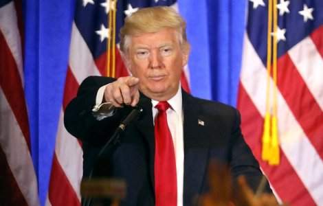  Video  Trump catre CNN: "Transmiteti doar stiri false!"