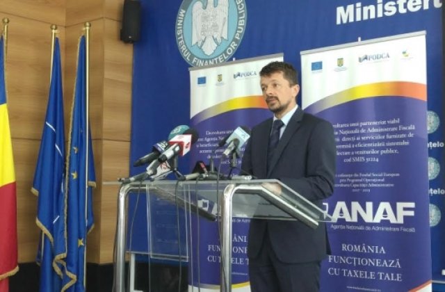 Dragos Doros a demisionat de la conducerea ANAF. Locul sau a fost ocupat de Bogdan Nicolae Stan