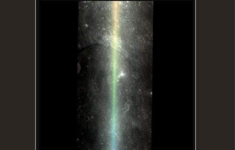 Cum arata un curcubeu pe Luna?