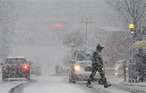 Ninsori, vant si ger in Bucuresti si judetele din sudul tarii