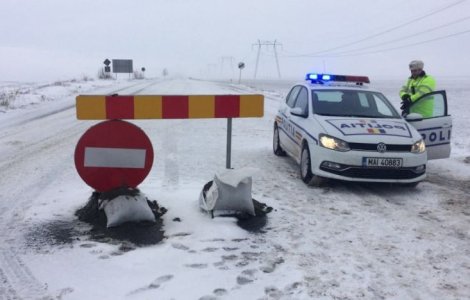 Situatia actualizata a drumurilor afectate de viscol