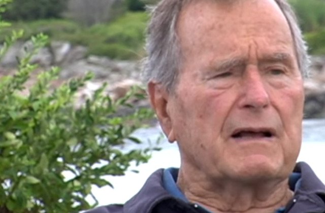 Fostul presedinte american George H.W. Bush, internat de urgenta