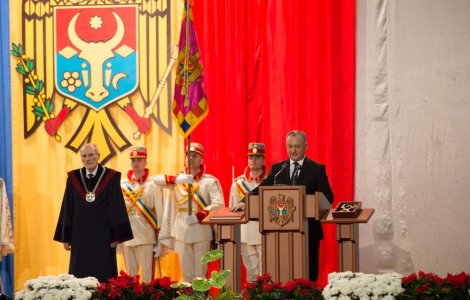 Dodon vrea retragerea ambasadorului roman la Chisinau