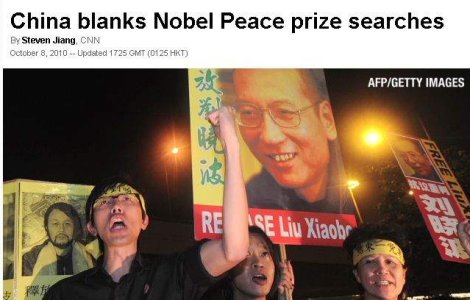 Cum poate genera cenzura si arestari un Premiul Nobel pentru Pace?