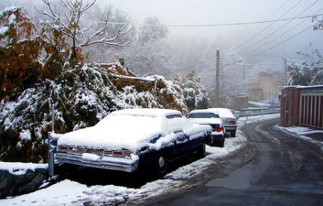 Strat de zapada de 5 centimetri in Poiana Brasov