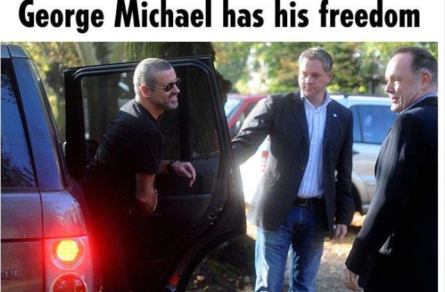 George Michael, din nou liber