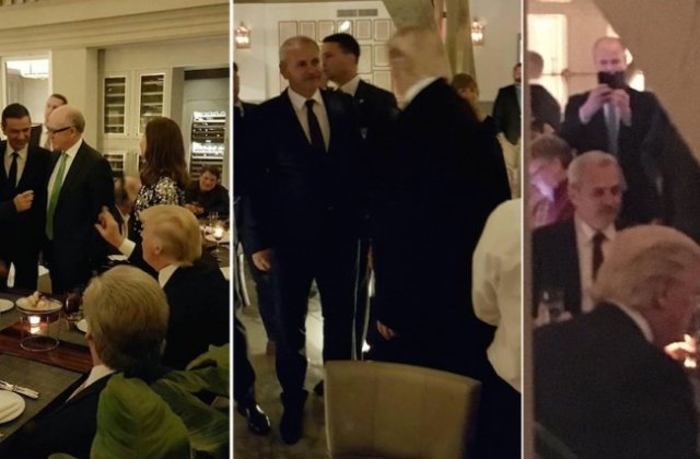 Dragnea si Grindeanu ar fi platit 1 milion de dolari pentru a sta la aceeasi masa cu Trump