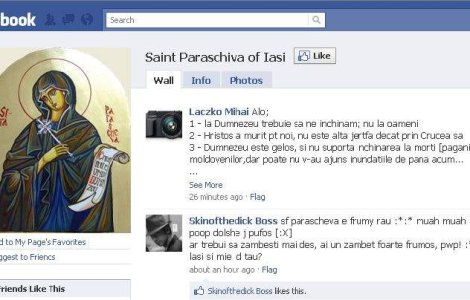  Video  Sfanta Parascheva are cont pe Facebook