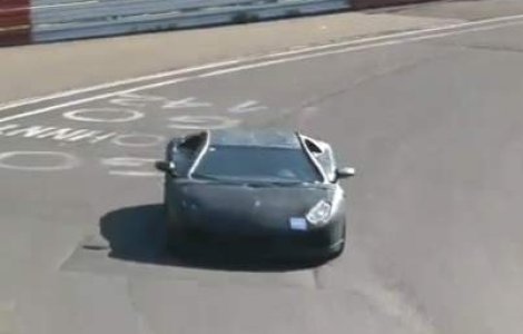 Noul Lamborghini Murcielago testat pe Nurburgring