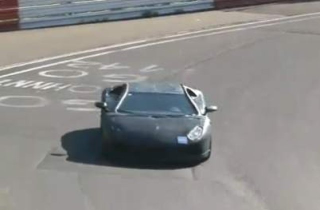 Noul Lamborghini Murcielago testat pe Nurburgring