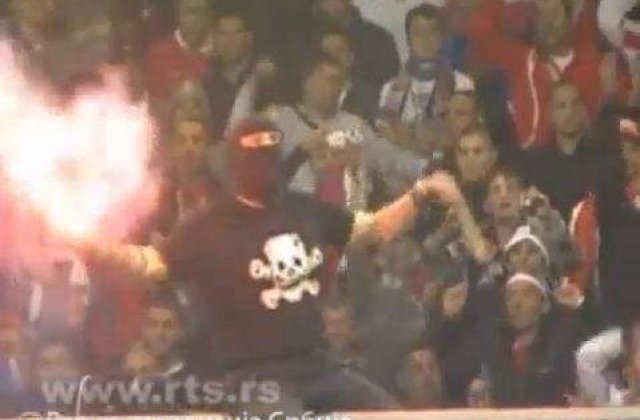 [VIDEO] Haos la meciul Italia - Serbia