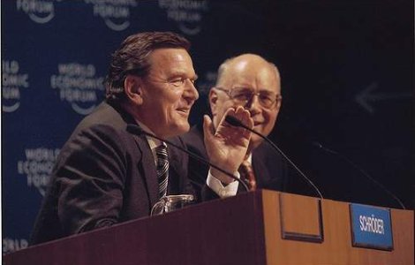 Gerhard Schroeder, in vizita in Romania