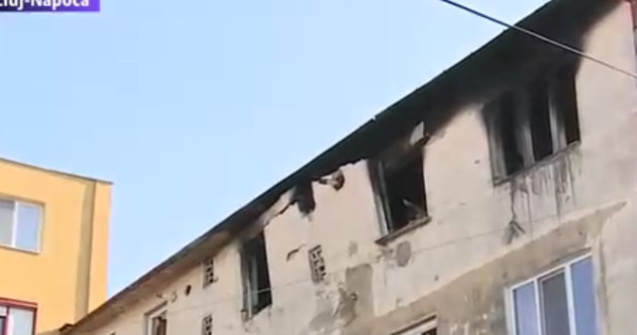 Explozie intr-un bloc din Cluj: trei apartamente au fost distruse