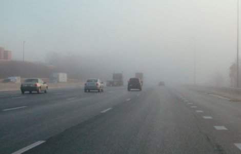 Mai multe judete sunt sub cod galben de ceata