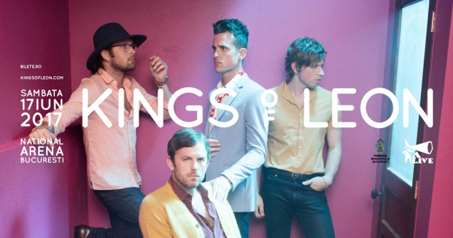 Formatia Kings of Leon va concerta pentru prima data in Bucuresti