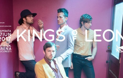 Formatia Kings of Leon va concerta pentru prima data in Bucuresti