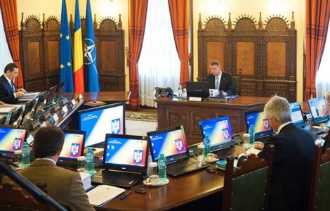 CSAT se reuneste pentru a da avizul pentru bugetele institutiilor