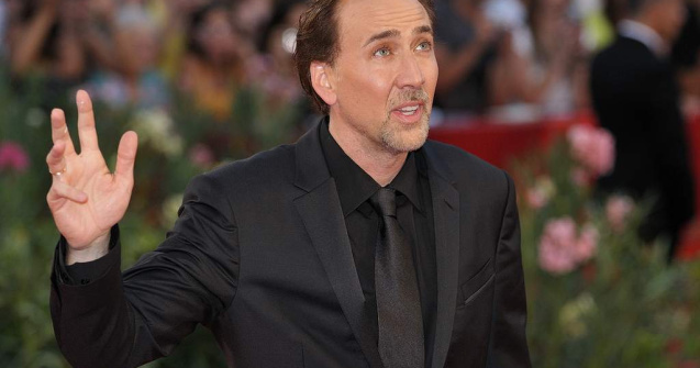 Nicolas Cage, la Balul de Caritate de Halloween