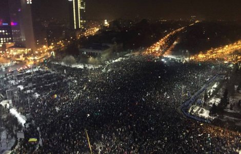 Incidente in Piata Victoriei, cu mai multi raniti