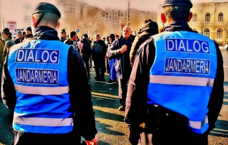 Jandarmeria Romana cere sprijin pentru a identifica instigatorii
