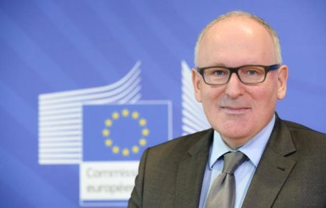 Timmermans: Noua legislatie penala poate afecta alocarea de fonduri UE
