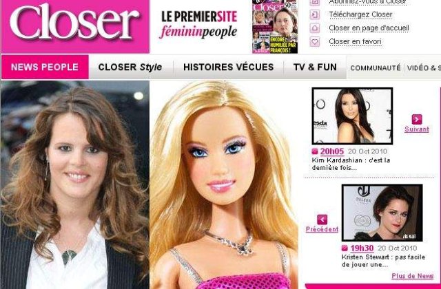 Inotatoarea Laure Manaudou va avea propria papusa Barbie