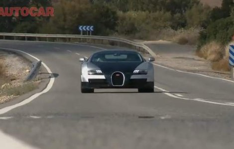 La volanul lui Bugatti Veyron Super Sport