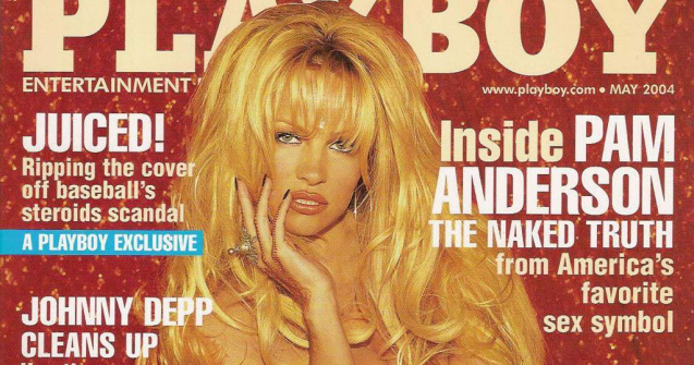 Pamela Anderson, din nou goala in Playboy