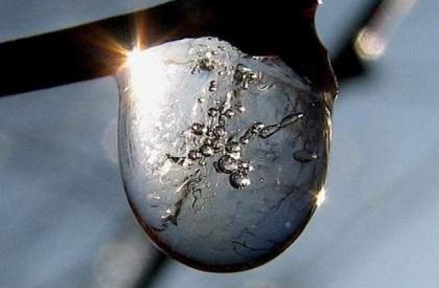 A venit iarna: minus 9 grade la Miercurea Ciuc