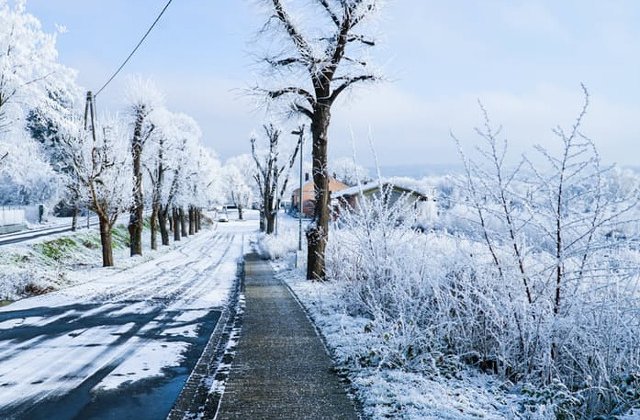 Ger in toata tara, de joi pana marti. Temperaturi minime de pana la -22 de grade