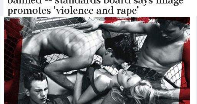 Reclama Calvin Klein, interzisa pentru ca "promoveaza violul"