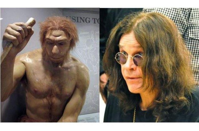 Ozzy Osbourne, inrudit cu omul de Neanderthal