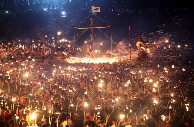 Festivalul legendar al vikingilor, in fotografii epice