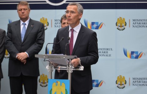 Jens Stoltenberg, secretarul general al NATO, felicita Romania