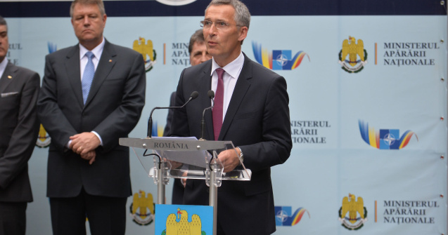 Jens Stoltenberg, secretarul general al NATO, felicita Romania