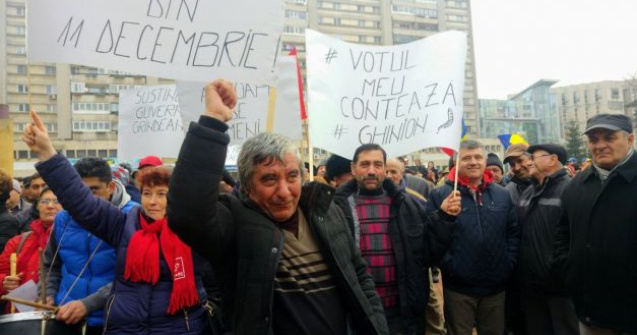 3.000 de persoane la mitingul de sustinere a Guvernului Grindeanu organizat de PSD Arges la Pitesti