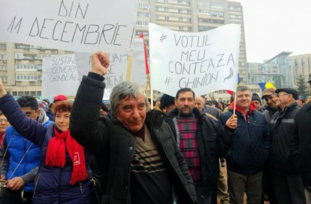 3.000 de persoane la mitingul de sustinere a Guvernului Grindeanu organizat de PSD Arges la Pitesti