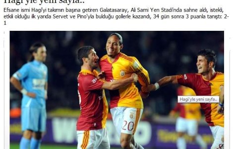 Hagi: Prima victorie in al doilea mandat la Galatasaray