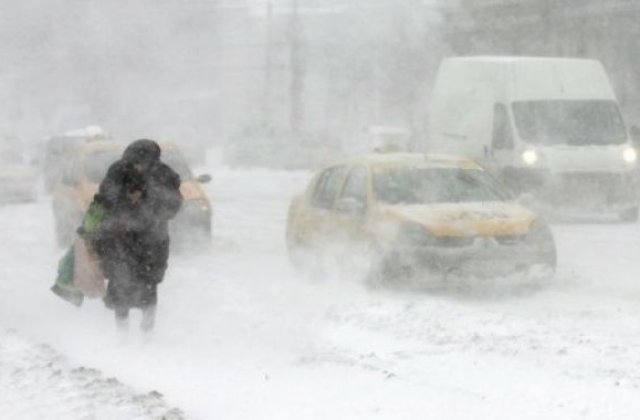 [UPDATE] Noi atentionari cod galben de viscol, situatia actualizata a avertizarilor ANM