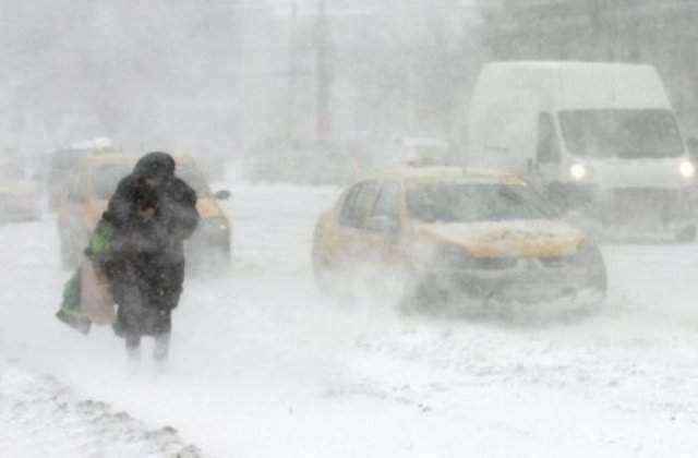 [UPDATE] Noi atentionari cod galben de viscol, situatia actualizata a avertizarilor ANM