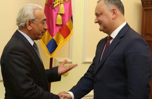 Intrevedere intre Igor Dodon si ambasadorul ambasadorul statului Qatar. Despre ce au discutat