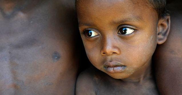 Aproape 1,4 milioane de copii risca sa moara de foame anul acesta