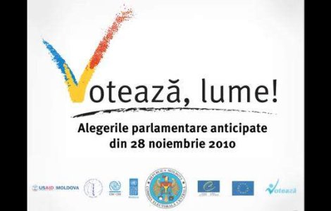  Video : R.Moldova isi chema alegatorii la vot cu o melodie de jale