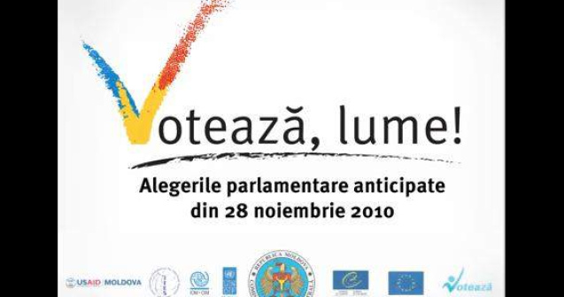  Video : R.Moldova isi chema alegatorii la vot cu o melodie de jale