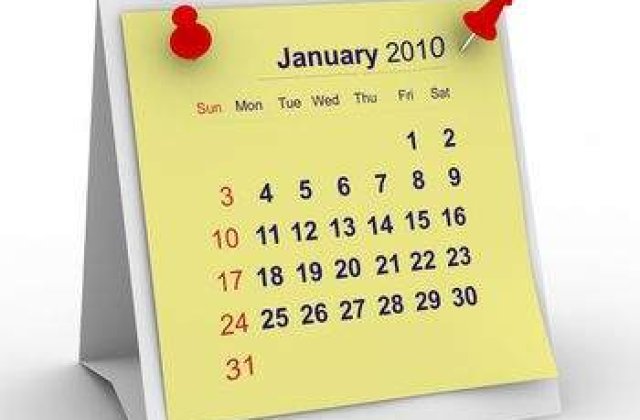 Data de 24 ianuarie, zi in care nu se va lucra