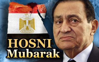 Fostul dictator egiptean,...