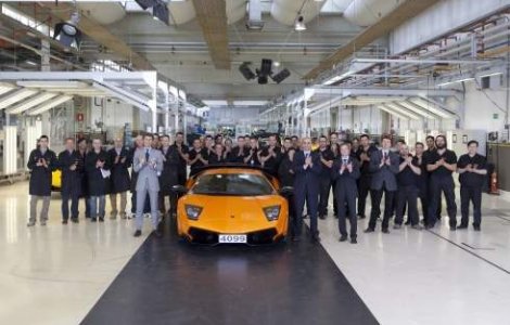 Lamborghini celebreaza ultimul Murcielago produs