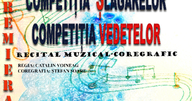 Publicul va juriza competitia slagarelor la Teatrul Stela Popescu