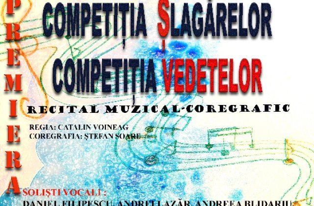 Publicul va juriza competitia slagarelor la Teatrul Stela Popescu